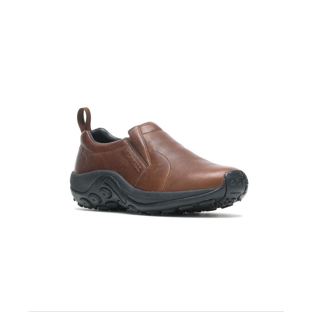 Merrell Jungle Moc Leather 2 Men’s Size 11.5 Earth Brown Slip on Shoes